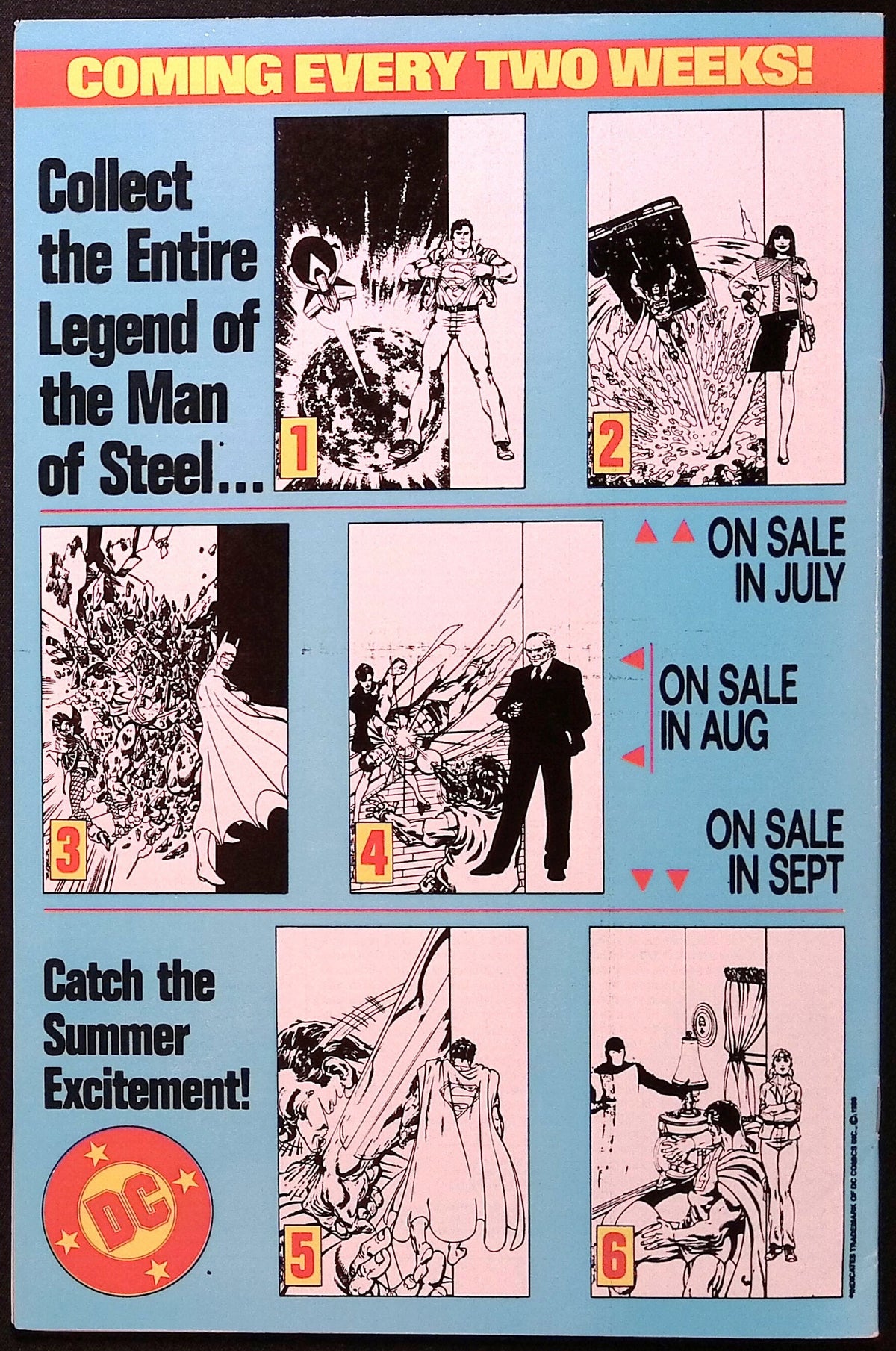The Man of Steel # 1 1986 NM-