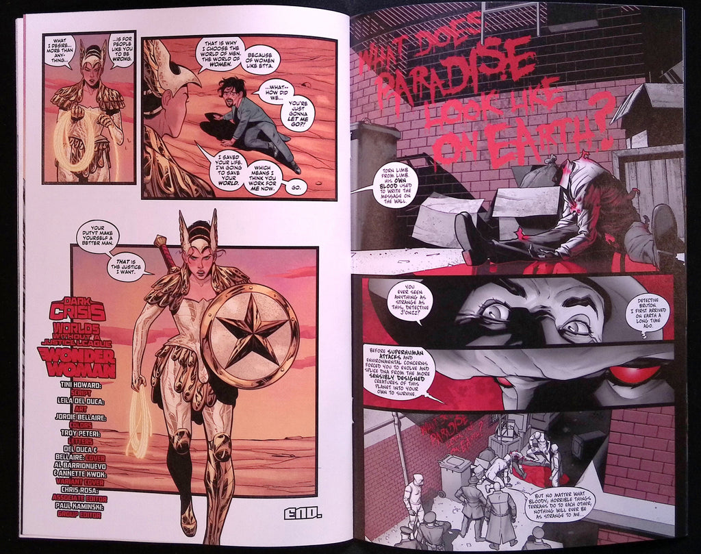Dark Crisis: Worlds Without a Justice League - Wonder Woman #1 2022 NM-