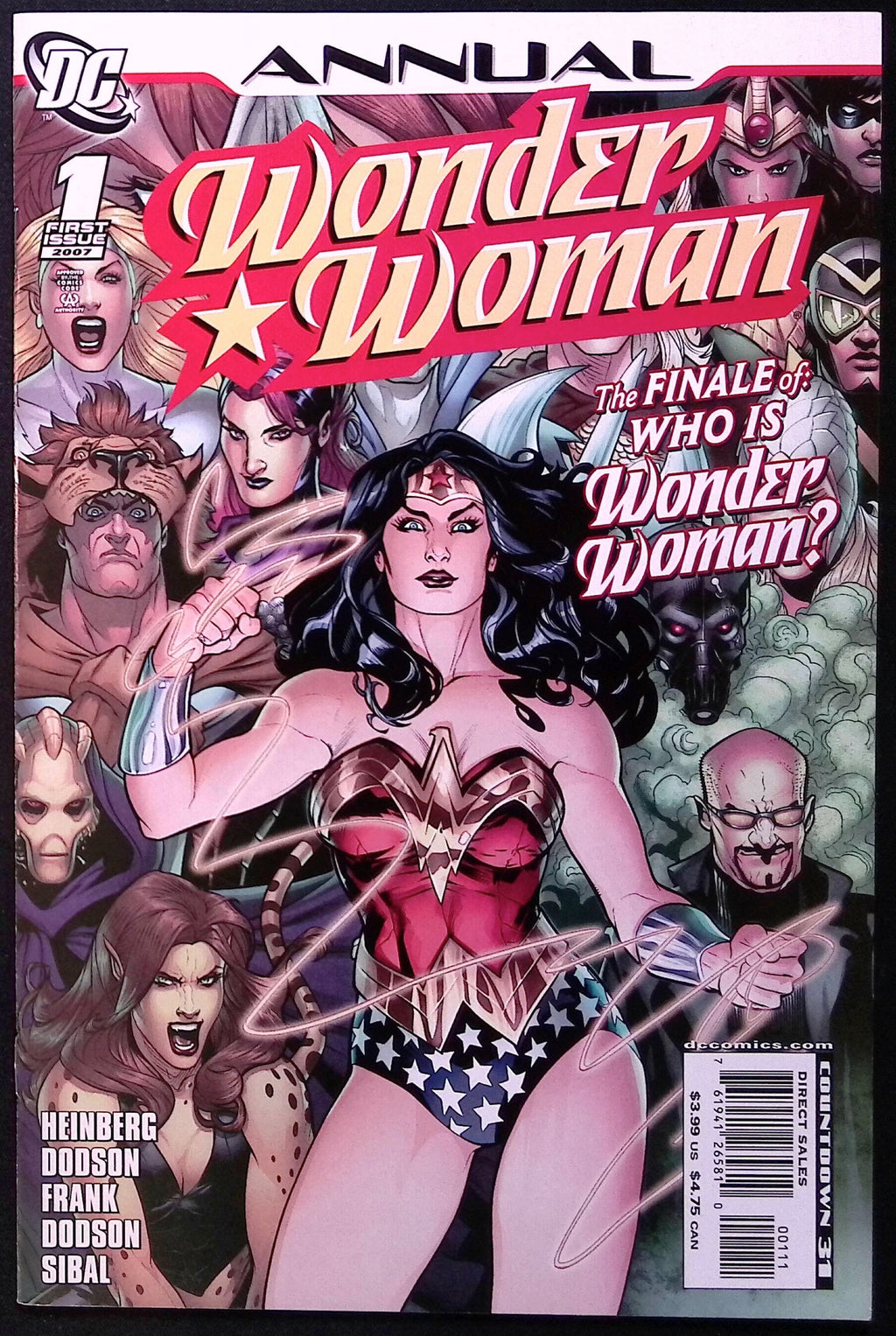 Wonder Woman Annual # 1 2007 NM-