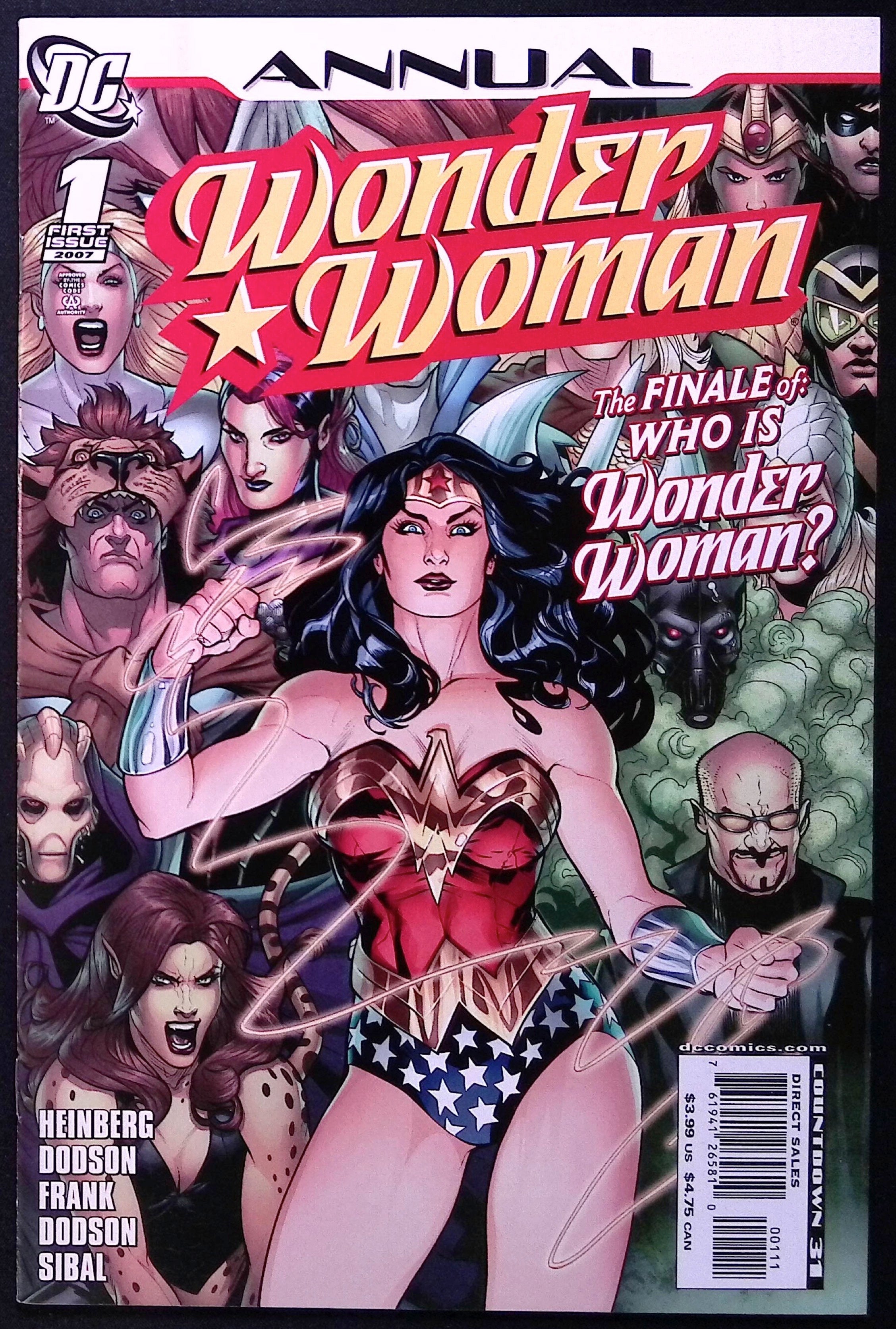 Wonder Woman Annual # 1 2007 NM-