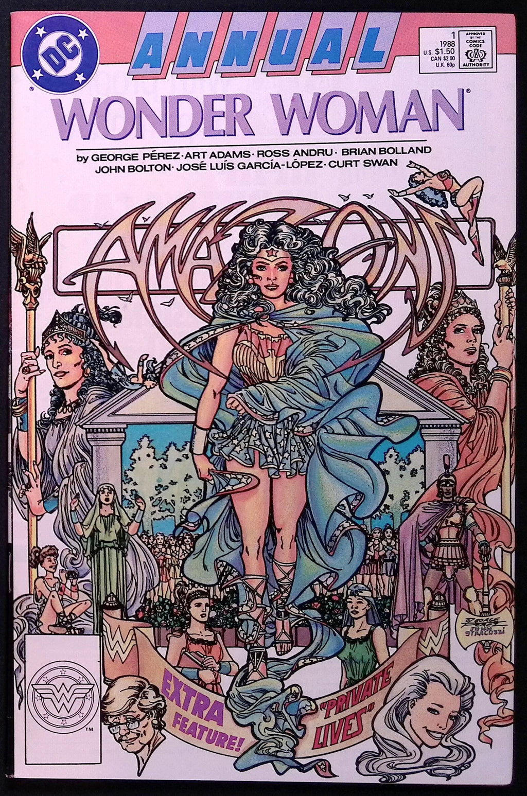 Wonder Woman Annual # 1 1988 NM-
