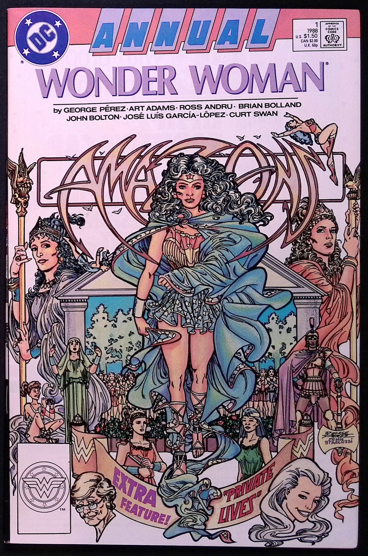 Wonder Woman Annual # 1 1988 NM-