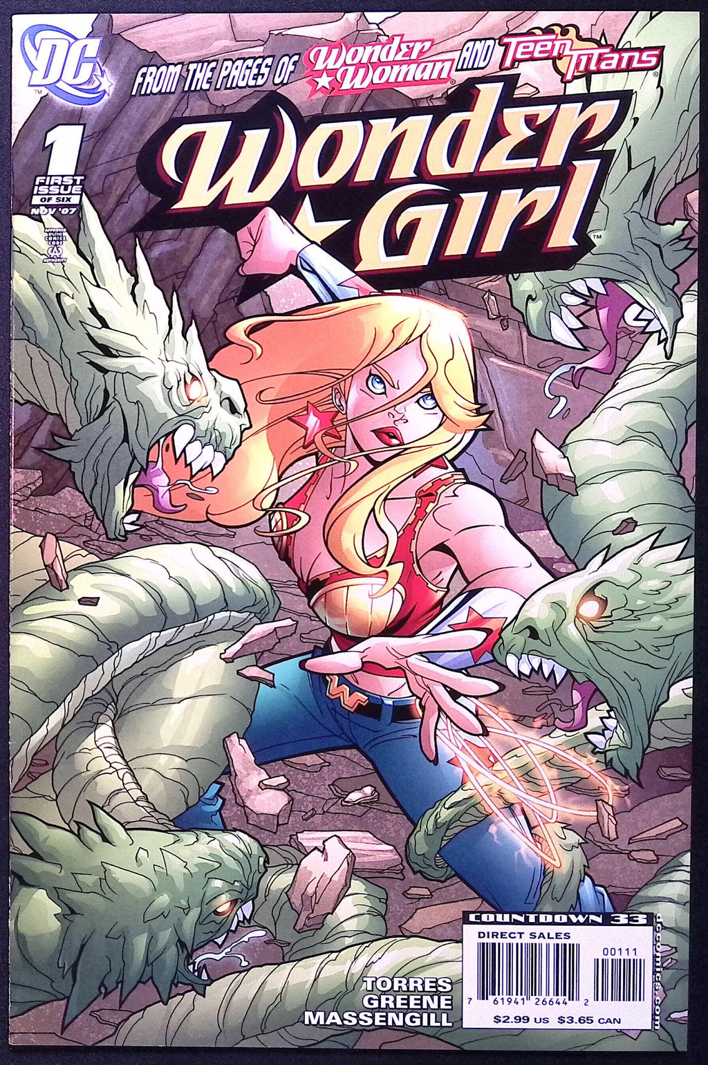 Wonder Girl # 1 2007 NM-
