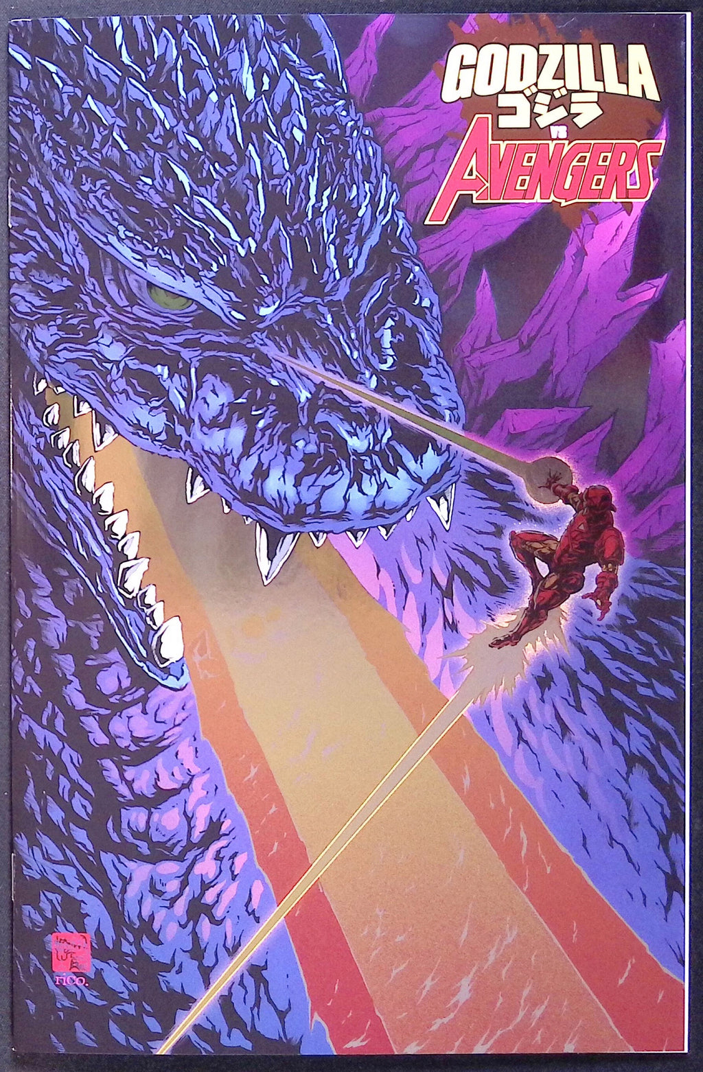 Godzilla vs. Avengers # 1 Foil Variant 2025 NM