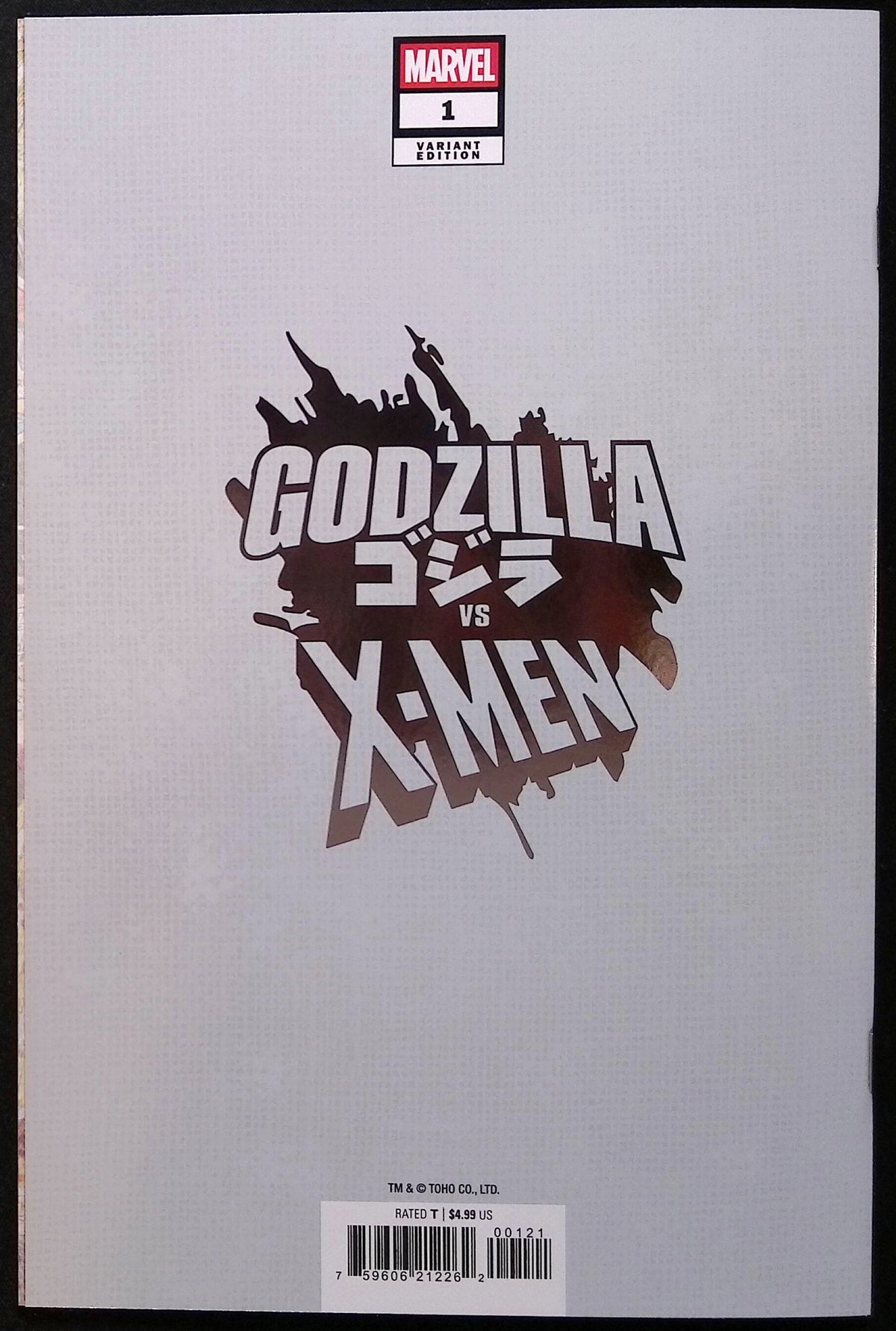 Godzilla vs. X-Men # 1 Foil Variant 2025 NM
