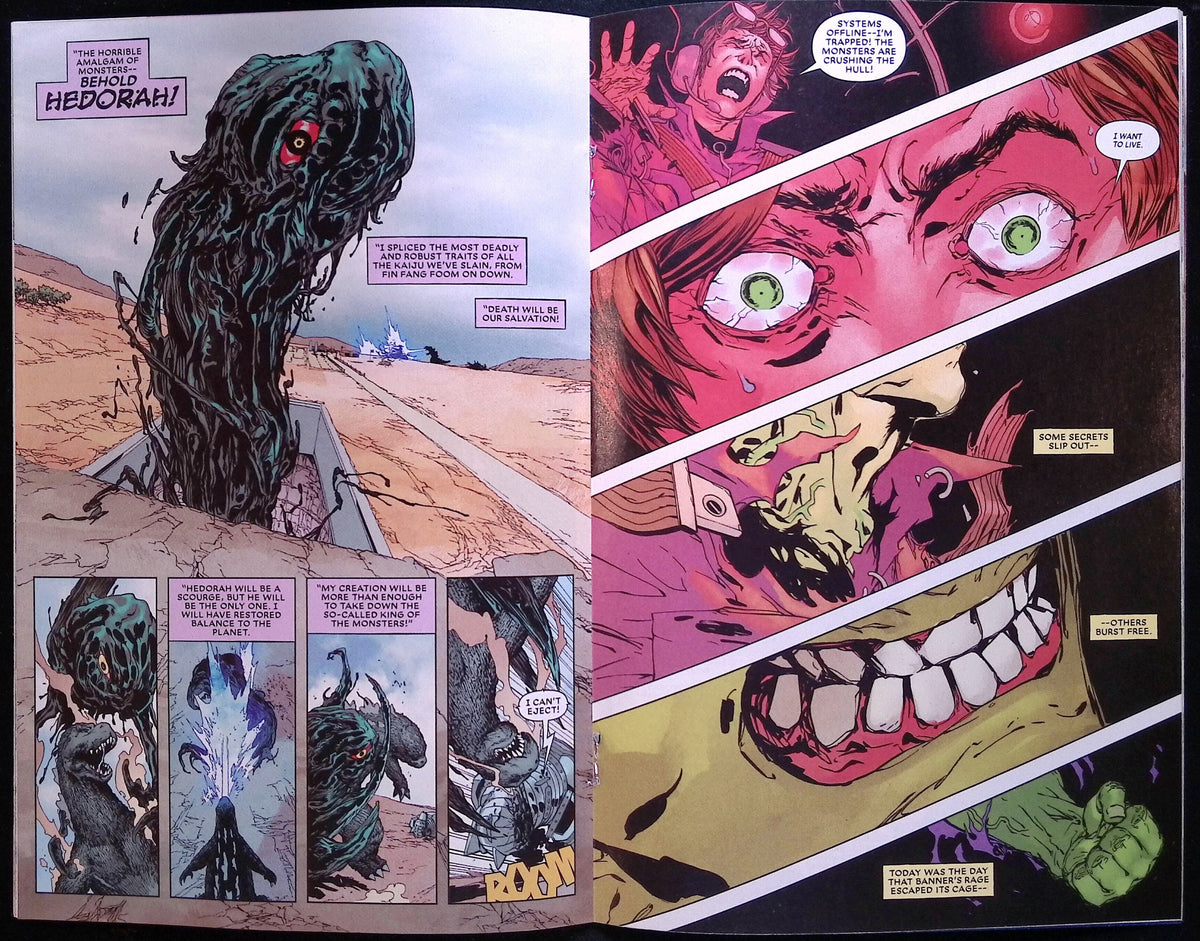 Godzilla vs. Hulk # 1 Foil Variant 2025 NM