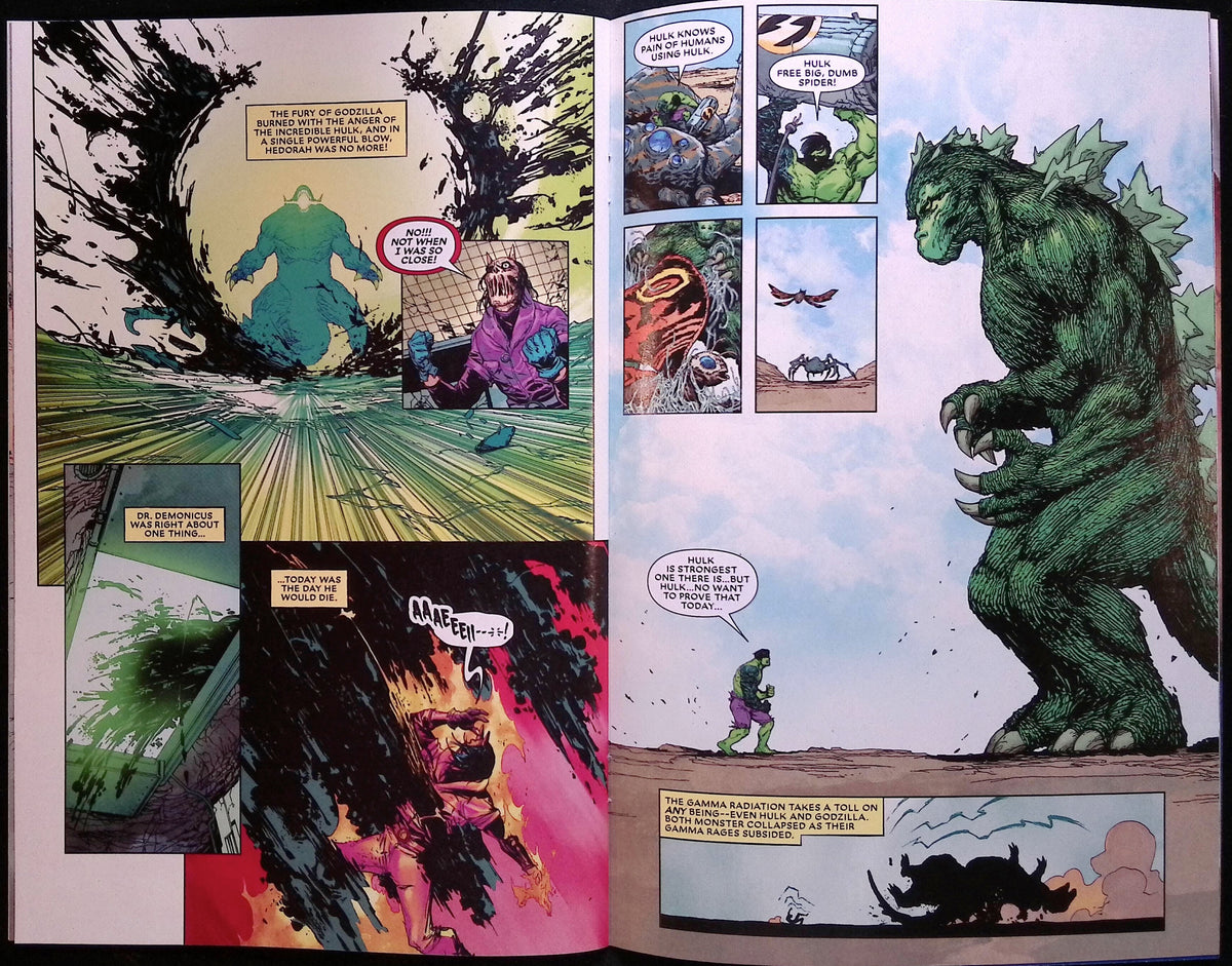 Godzilla vs. Hulk # 1 Foil Variant 2025 NM