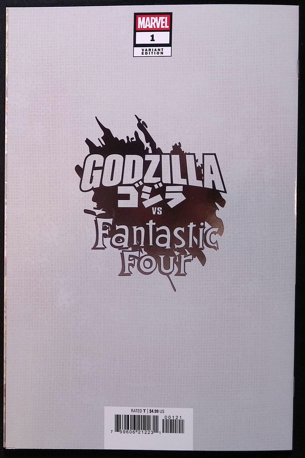 Godzilla vs. Fantastic Four # Foil Variant # 1 2025 NM