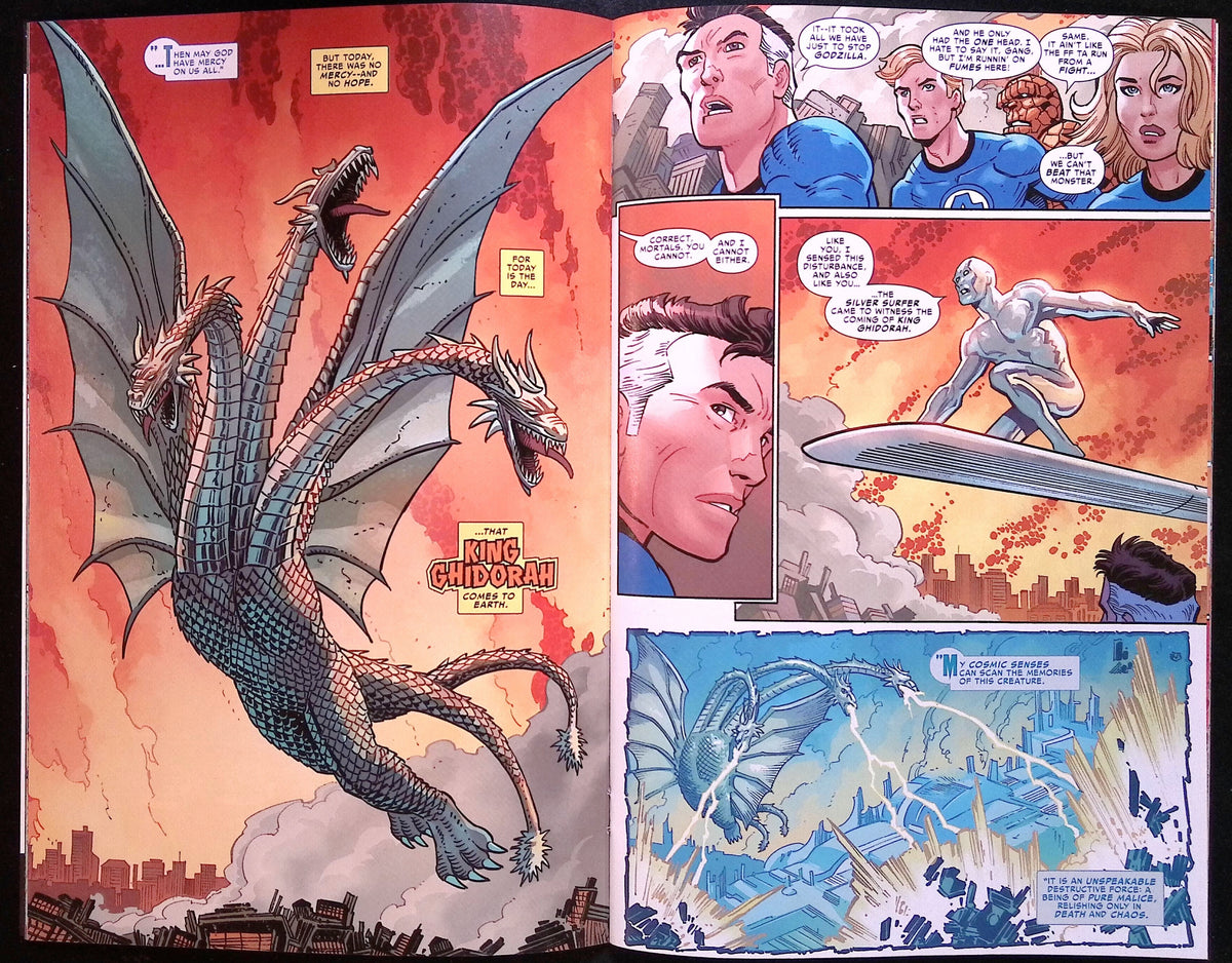 Godzilla vs. Fantastic Four # Foil Variant # 1 2025 NM