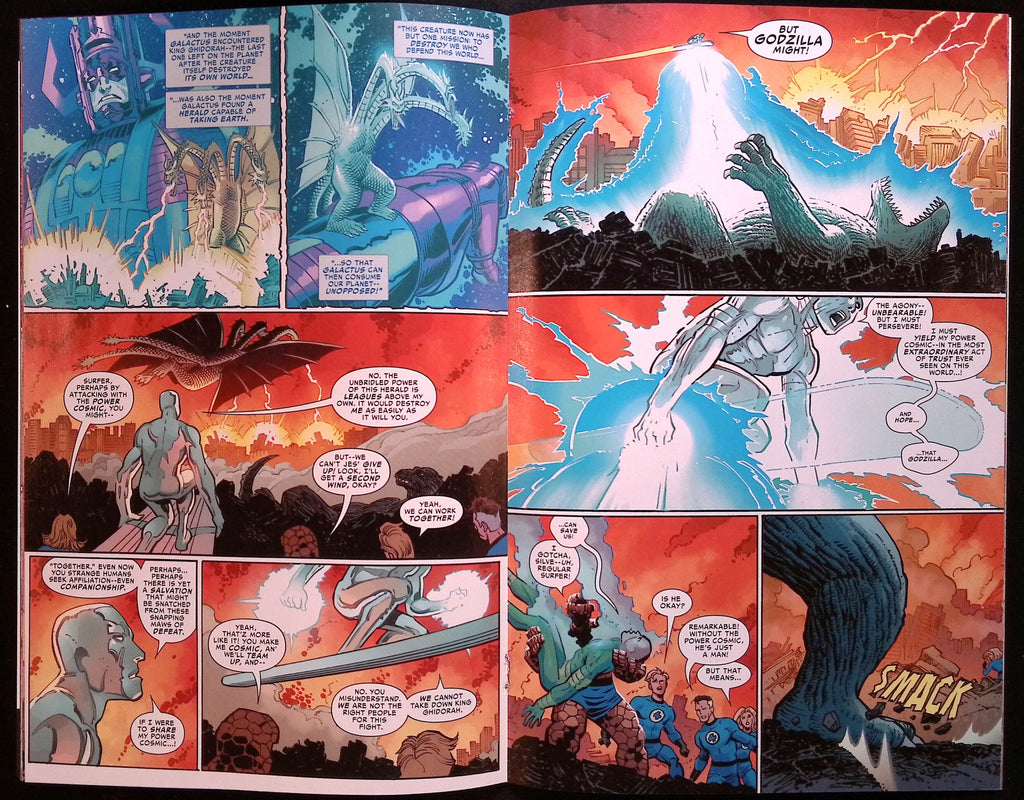 Godzilla vs. Fantastic Four # Foil Variant # 1 2025 NM