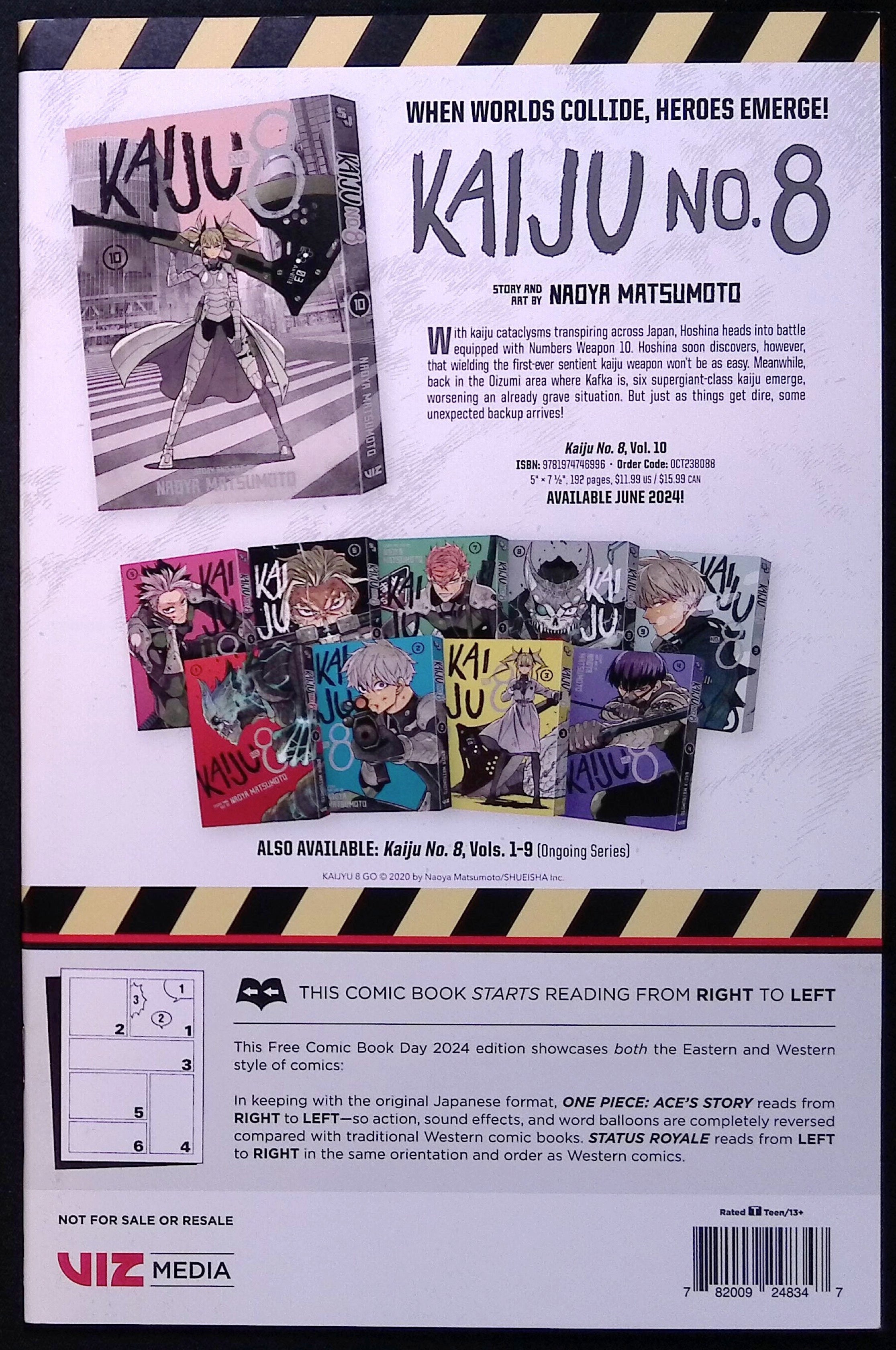 One Piece: Ace's Story The Manga FCBD 2024 NM