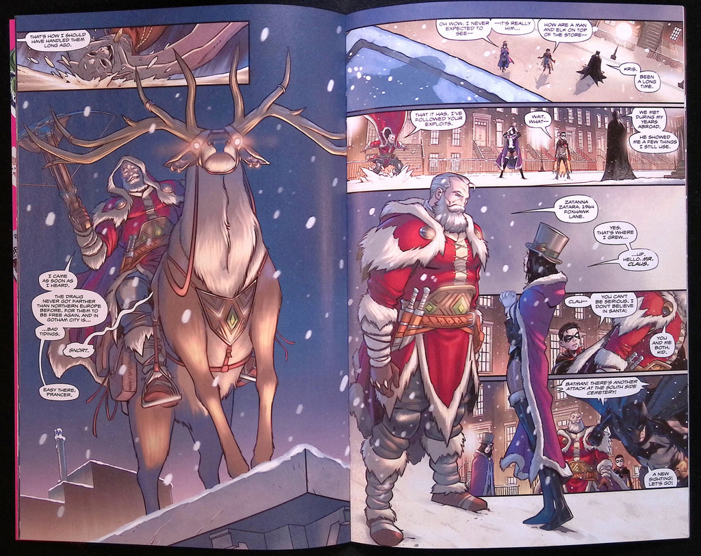 Batman/Santa Claus: Silent Knight # 1 2023 NM-