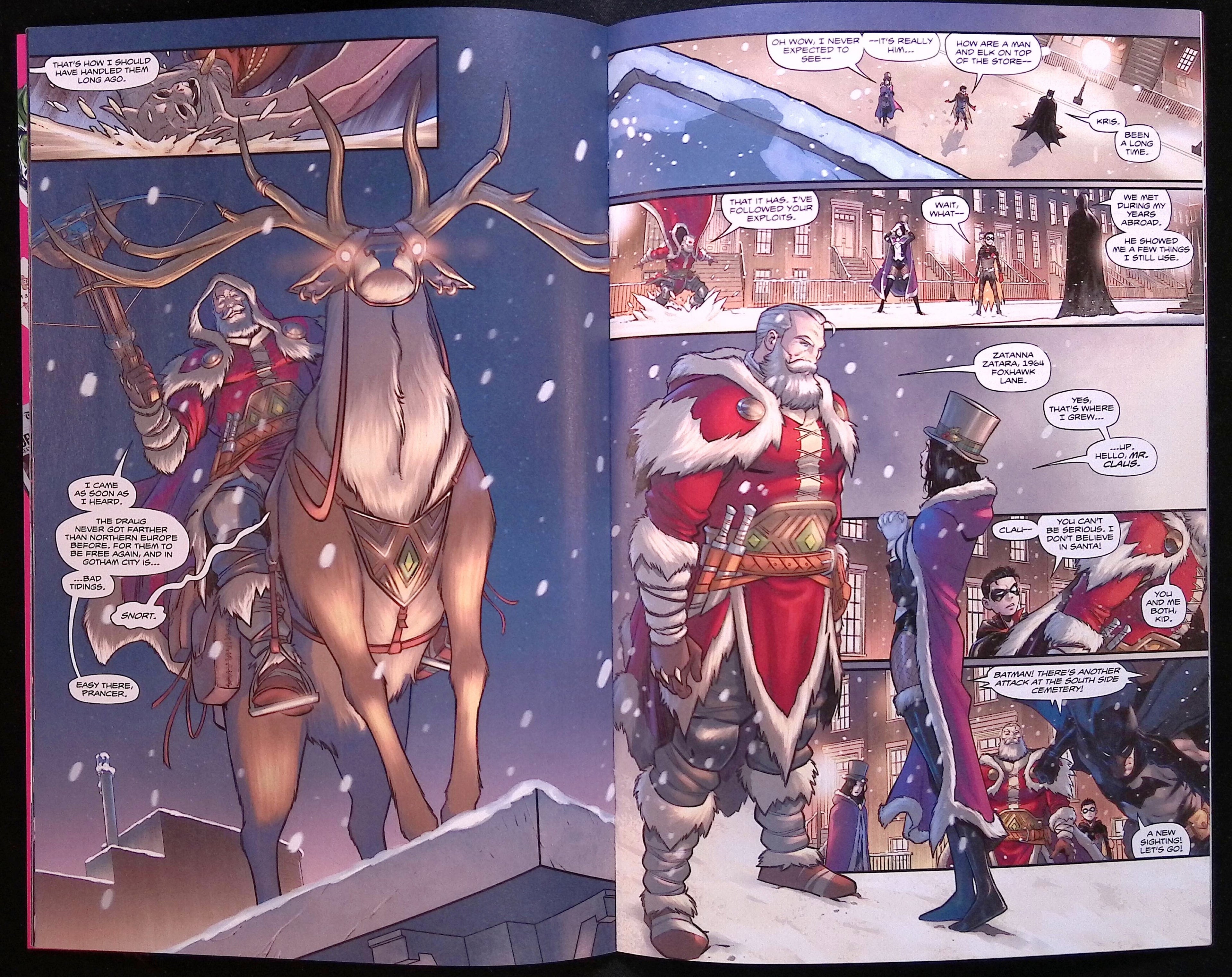 Batman/Santa Claus: Silent Knight # 1 2023 NM-
