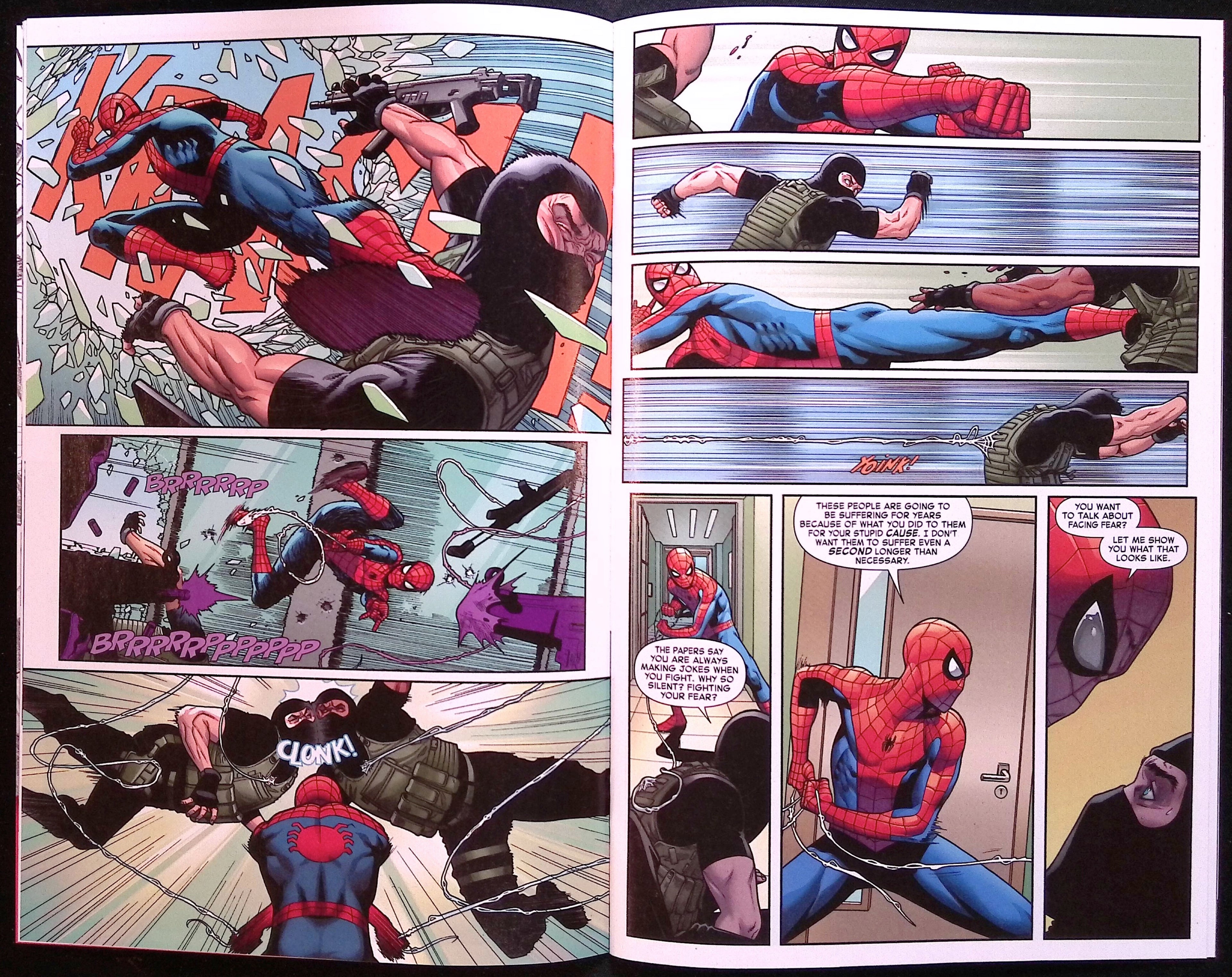 The Amazing Spider-Man: Torn # 1 Garbett Foil Variant 2025 NM