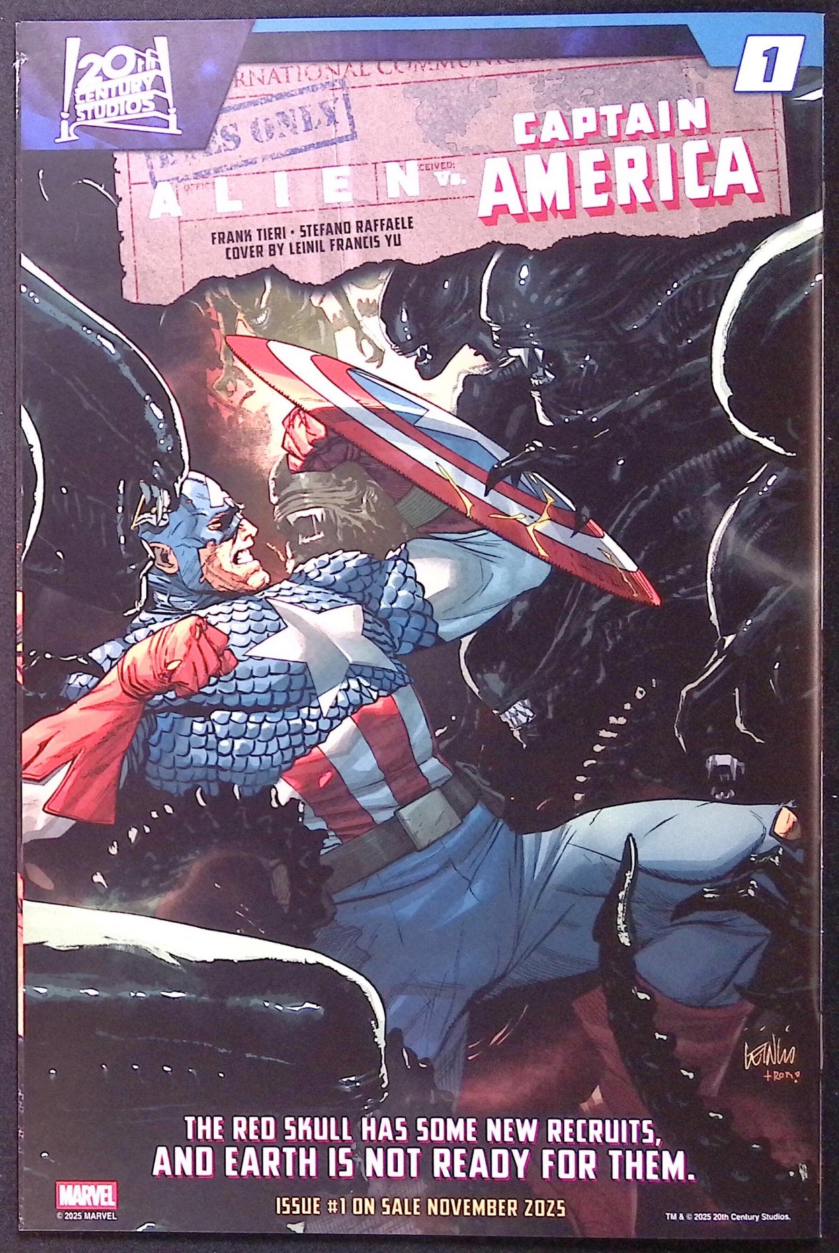 Marvel Knights The Punisher #1 1:25 De Tommaso Incentive Variant Marvel Comics 2025 NM