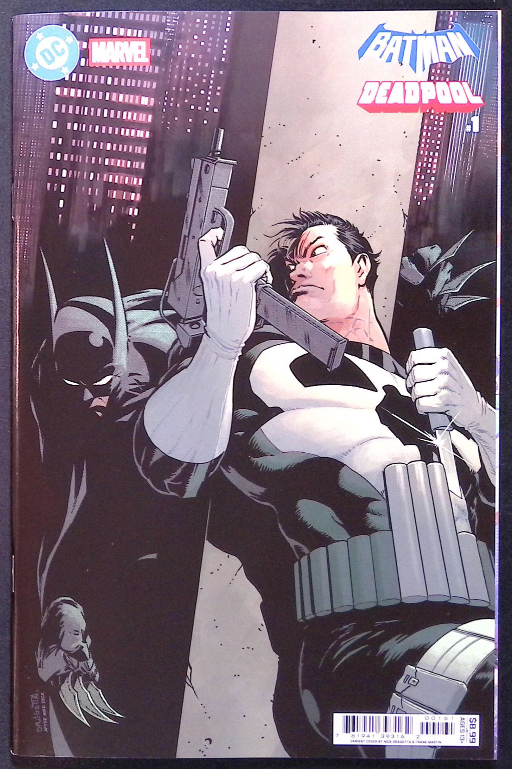 Batman/Deadpool # 1 Nick Dragotta Variant First Printing 2025 NM