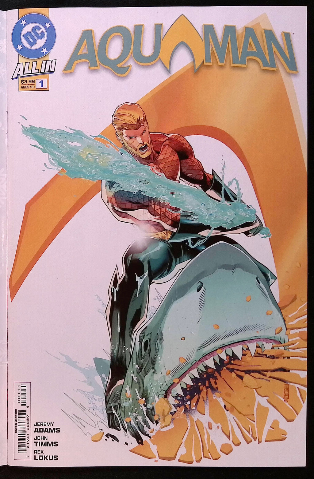 Aquaman # 1 Walker Deep Sea Spot Foil Variant 2025 NM