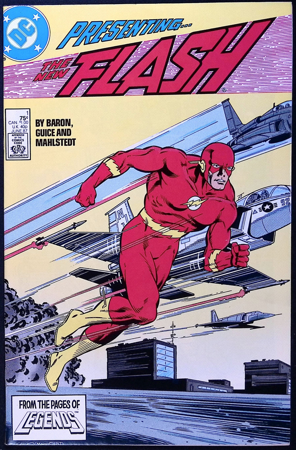 The Flash # 1 1987 NM-