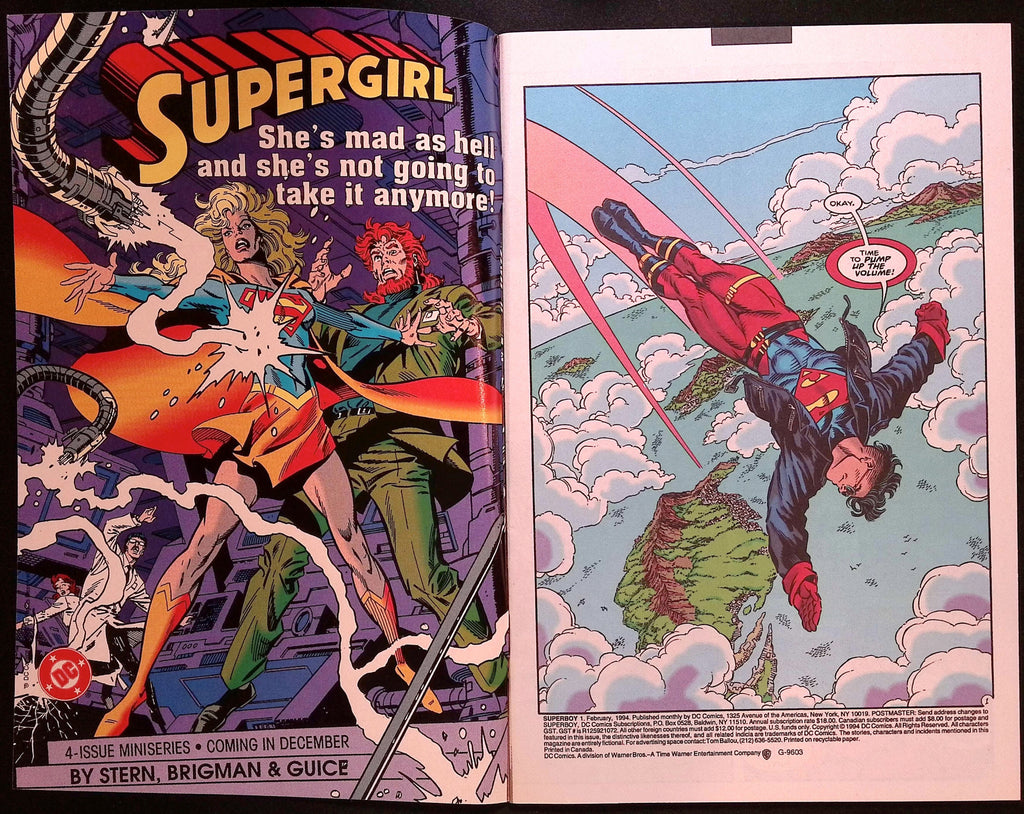 Superboy # 1 1994 NM-