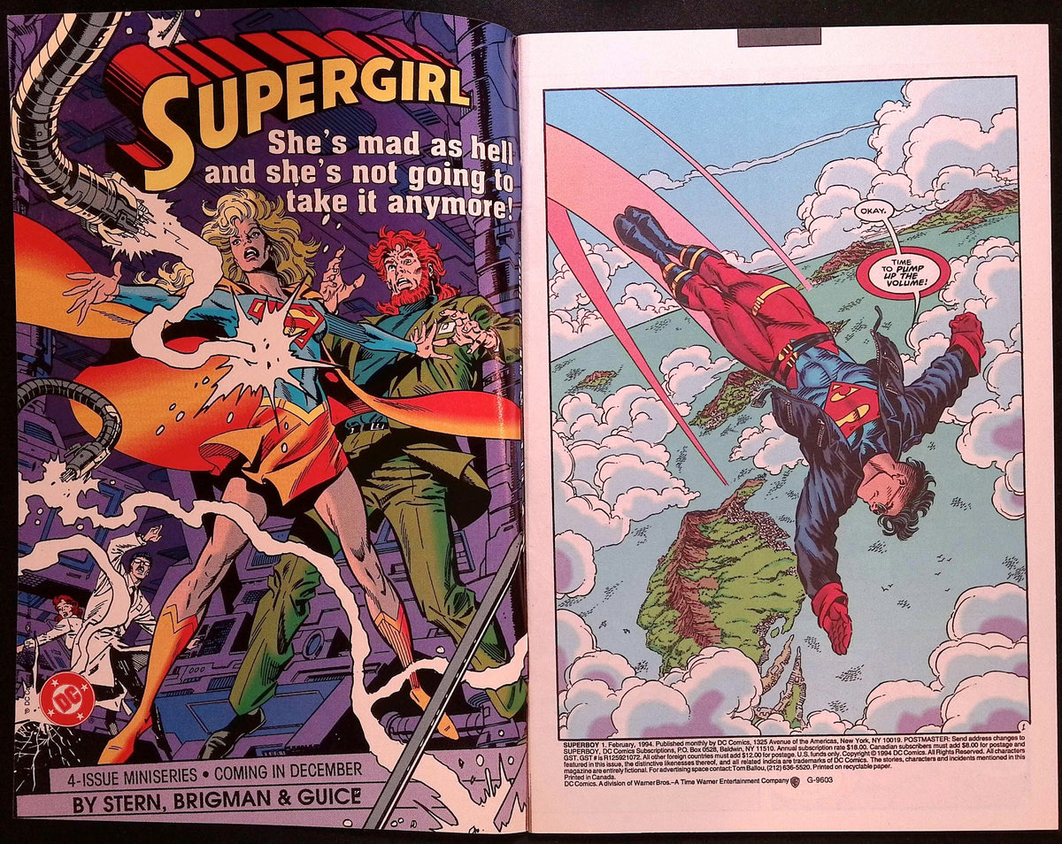 Superboy # 1 1994 NM-