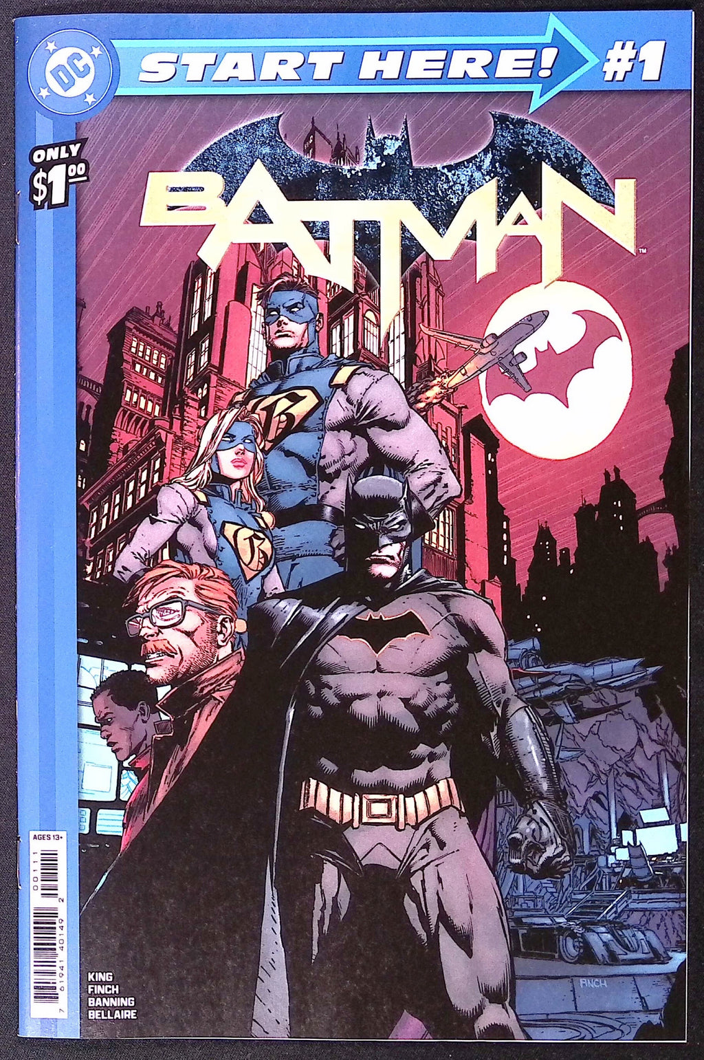 DC Start Here: Batman 2016 # 1 2026 BN