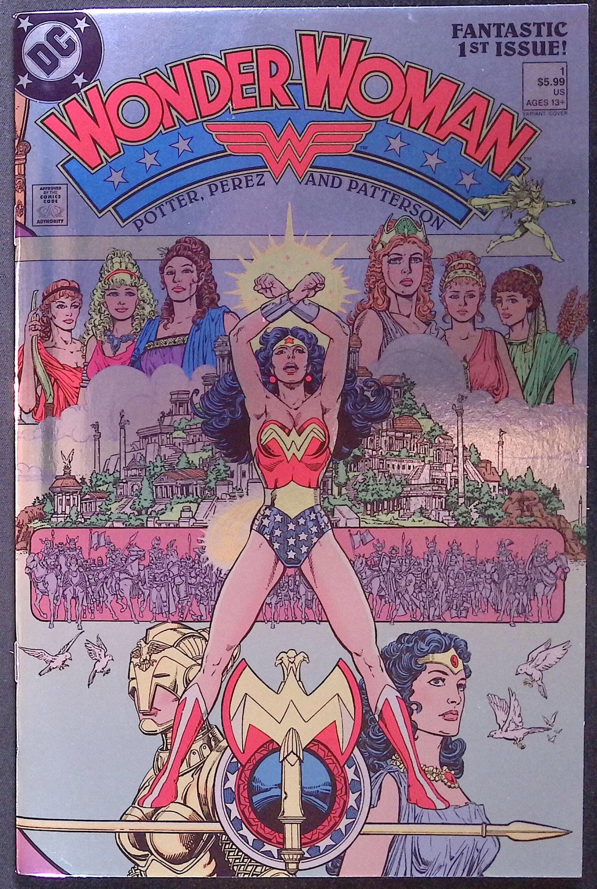 Wonder Woman # 1 1987 Facsimile Edition 2023 NM