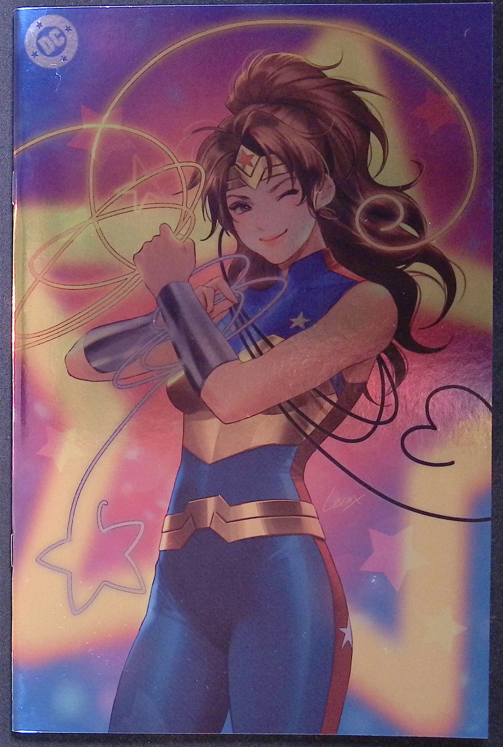 Trinity: Daughter of Wonder Woman # 1 Foil Cover 2025 NM