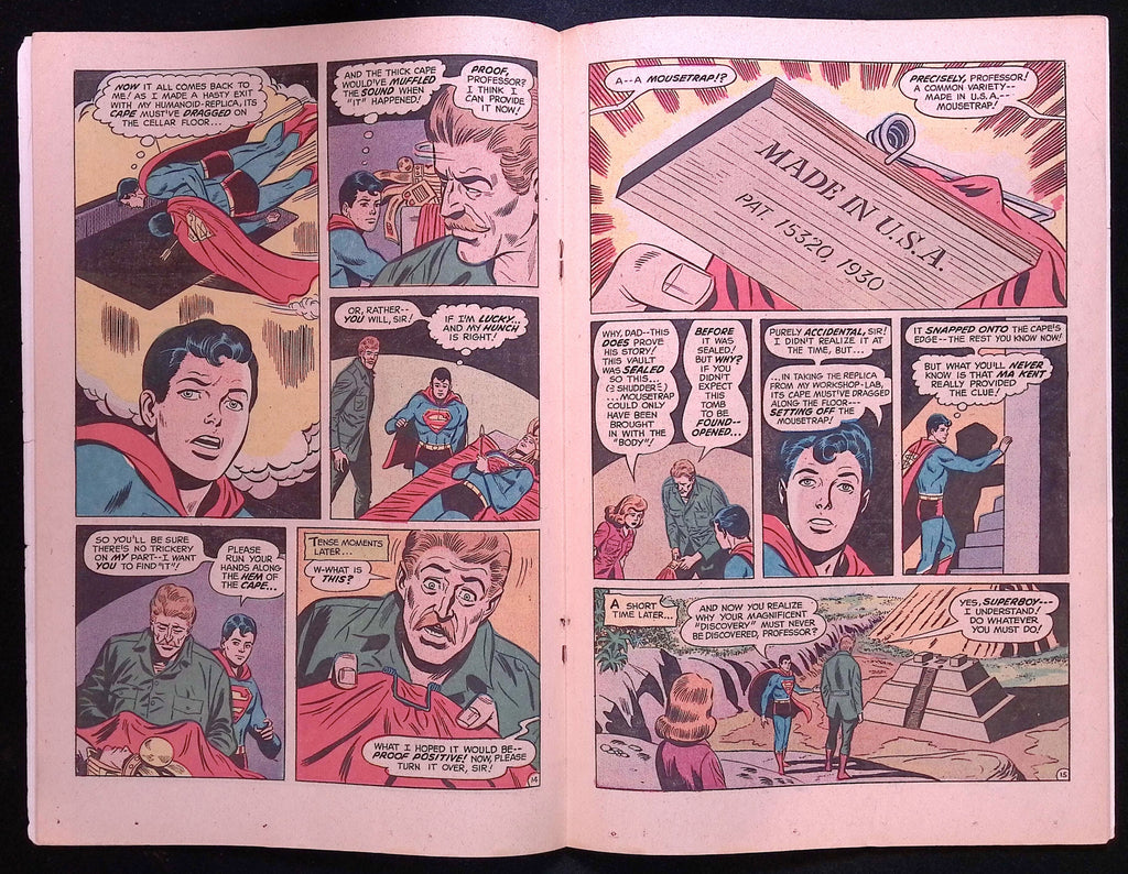 Superboy # 166 1970 VG