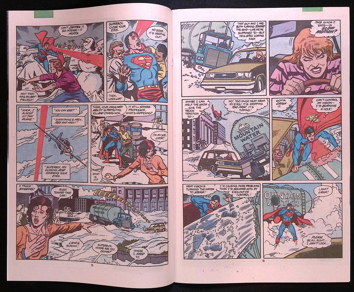 The Adventures of Superboy # 21 1991 NM-