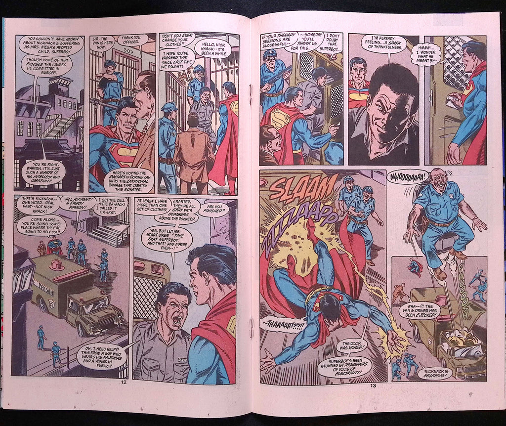 The Adventures of Superboy # 20 1991 VF/NM