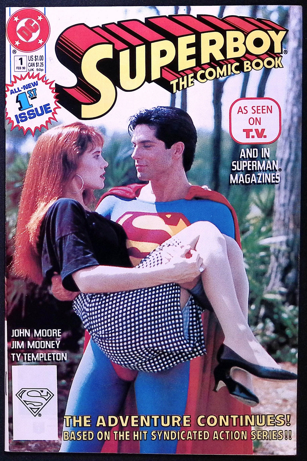 Superboy: The Comic Book # 1 1990 NM-