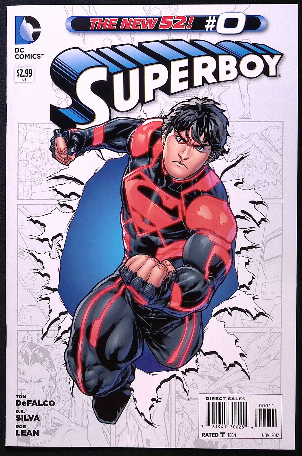 Superboy # 0 2012 NM-
