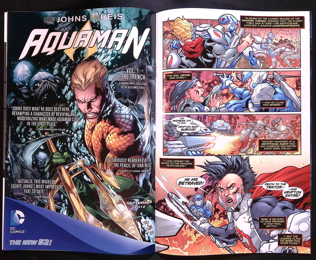 Superboy # 0 2012 NM-
