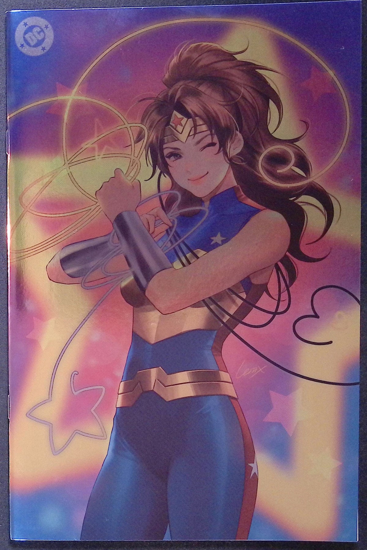 Trinity: Daughter of Wonder Woman # 1 Foil Cover 2025 NM