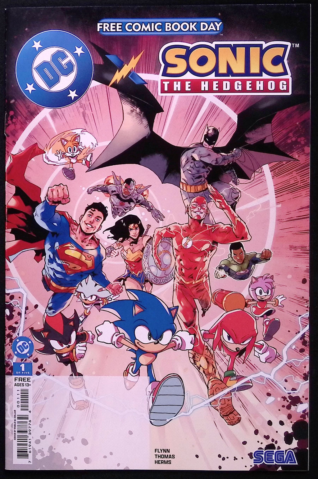 DC x Sonic the Hedgehog #1 FCBD 2026 BN