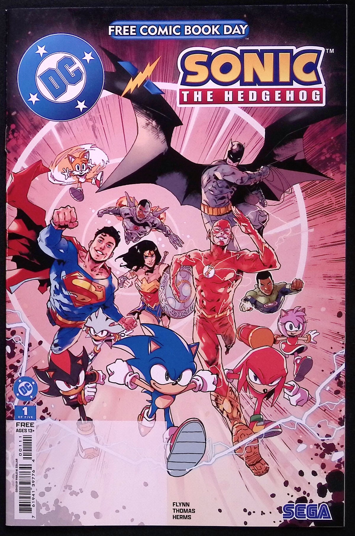 DC x Sonic the Hedgehog #1 FCBD 2026 BN