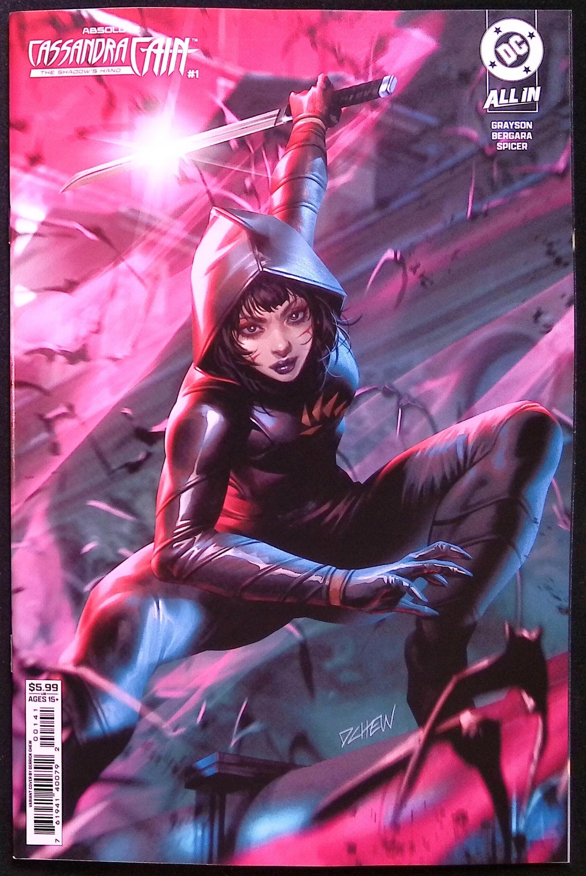 Absolute Cassandra Cain: The Shadow's Hand # 1 Derrick Chew Variant First Printing 2026 BN