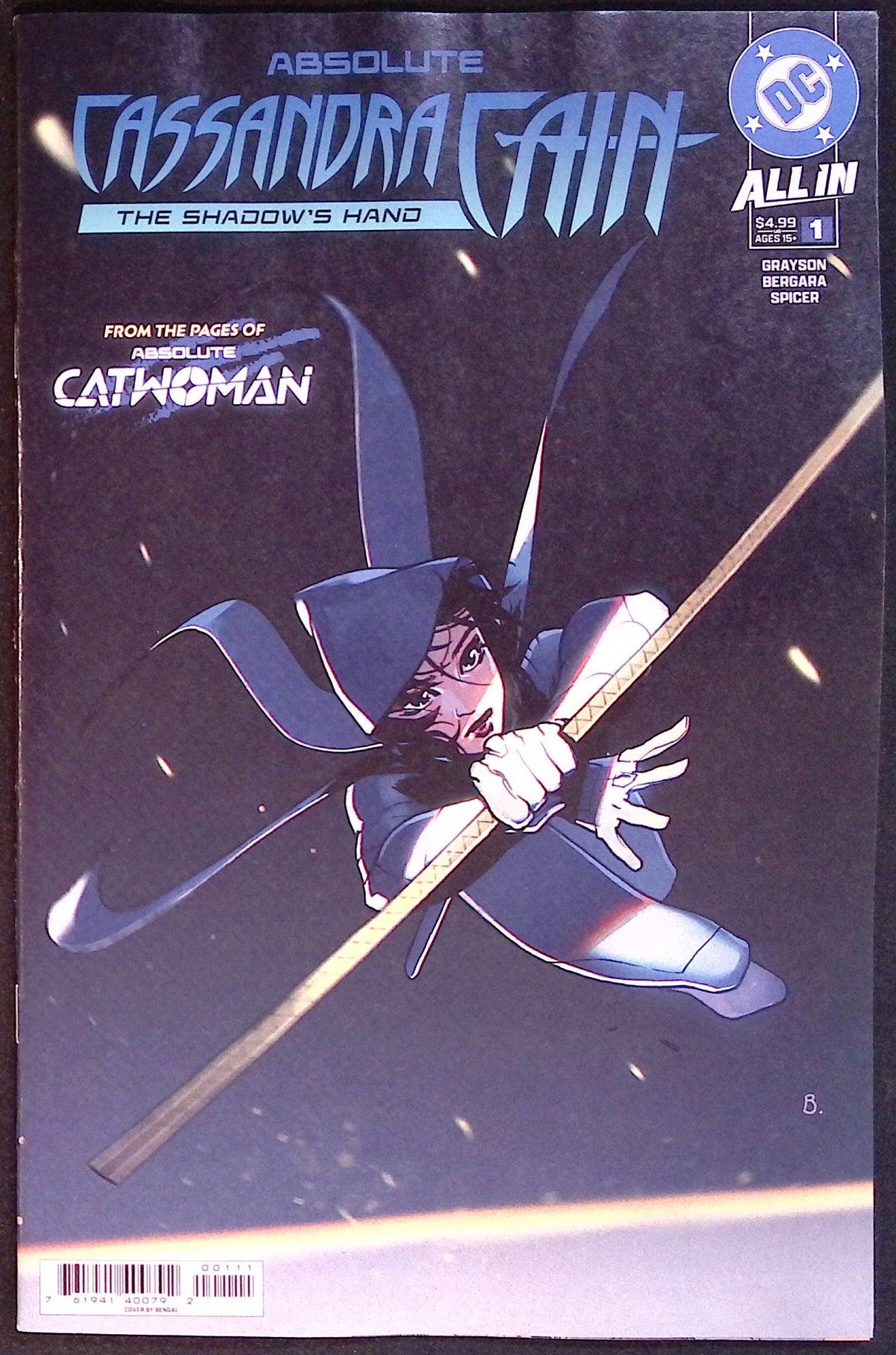Absolute Cassandra Cain: The Shadow's Hand # 1 Cover A First Printing 2026 BN