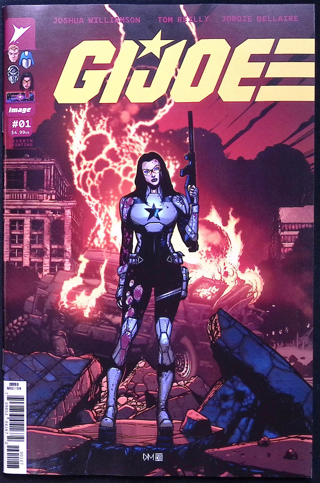G.I. Joe # 1 Seventh Printing Cover B Doug Mahnke & David Baron Variant 2026 BN