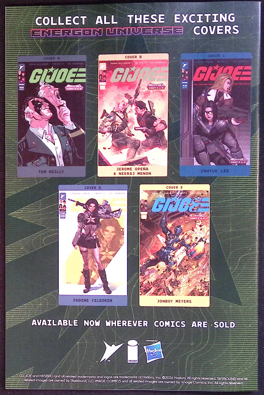 G.I. Joe # 26 Cover C Inhyuk Lee Variant 2026 BN