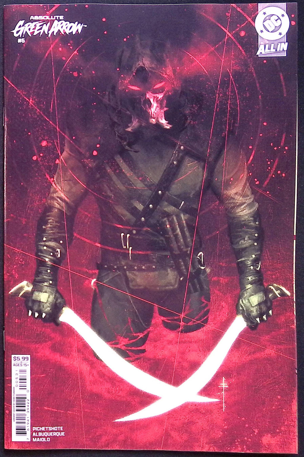 Absolute Green Arrow # 5 Cover C Sebastian Fiumara Variant First Printing 2026 BN
