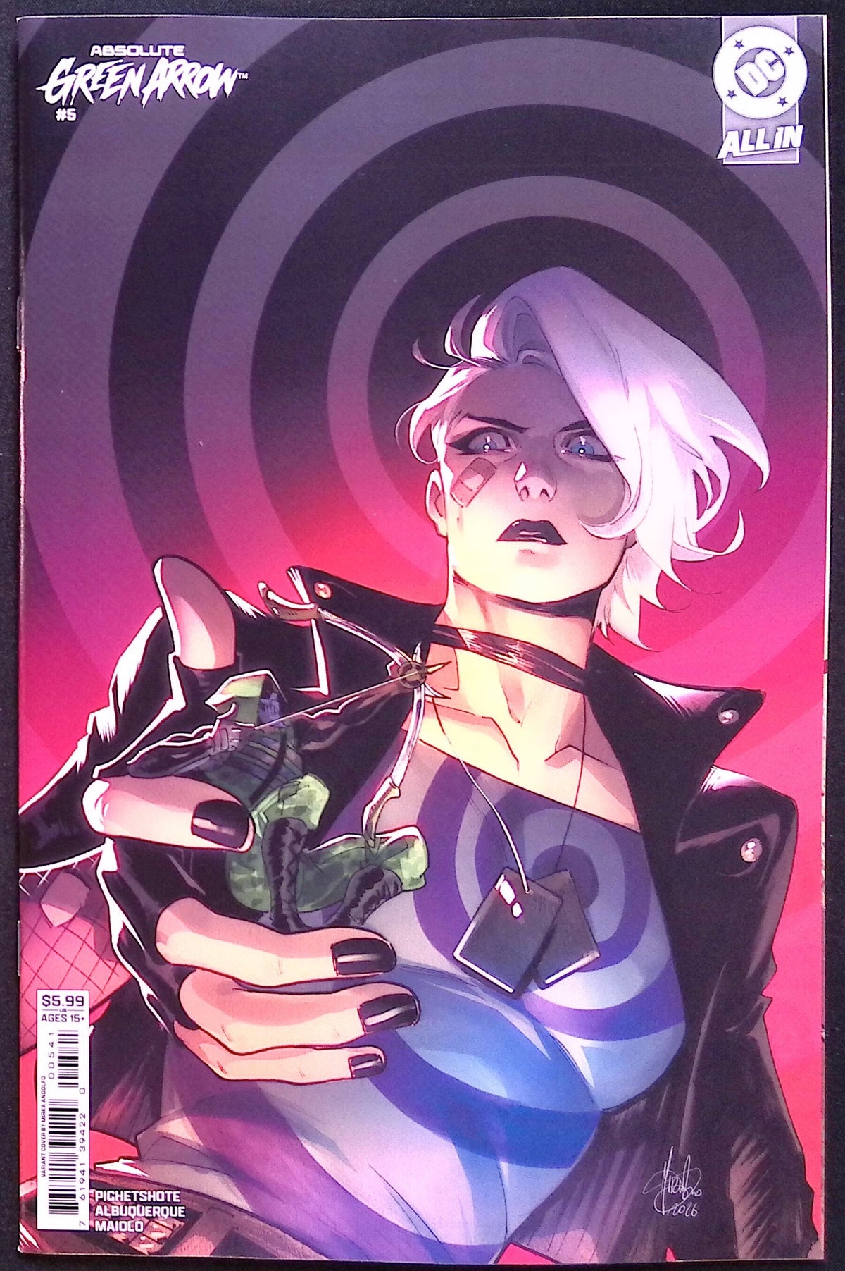 Absolute Green Arrow # 5 Cover D Mirka Andolfo Variant First Printing 2026 BN