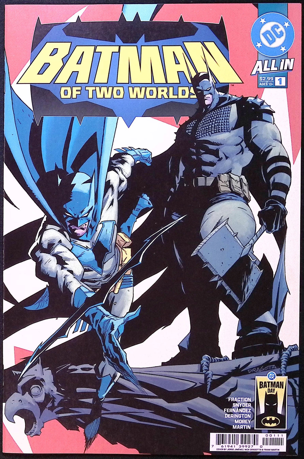 Batman of Two Worlds # 1 2026 BN