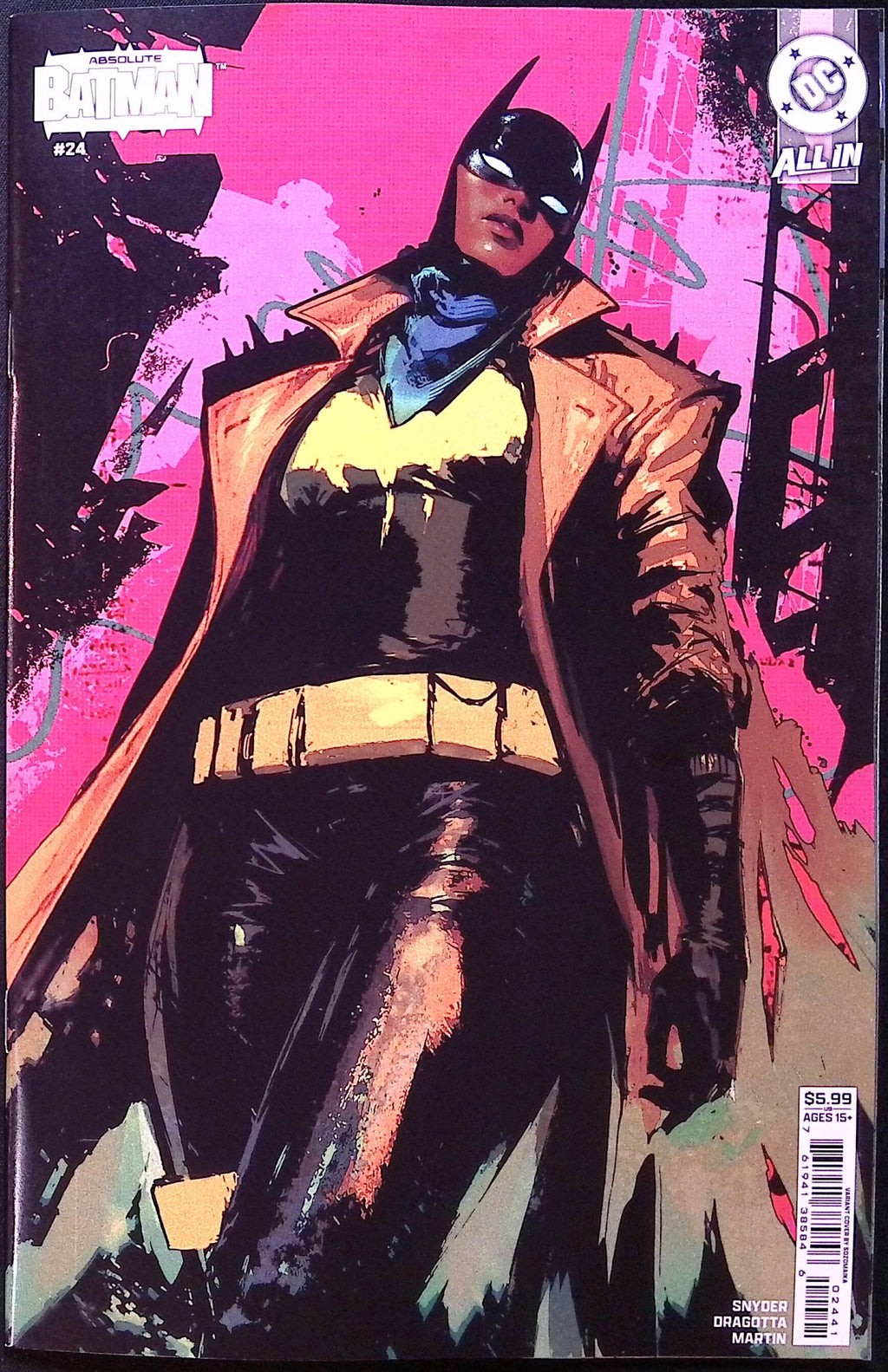 Absolute Batman # 24 Cover D Sozomaika Variant First Printing 2026 BN