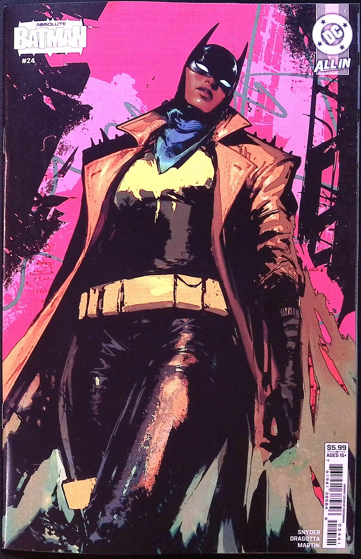 Absolute Batman # 24 Cover D Sozomaika Variant First Printing 2026 BN