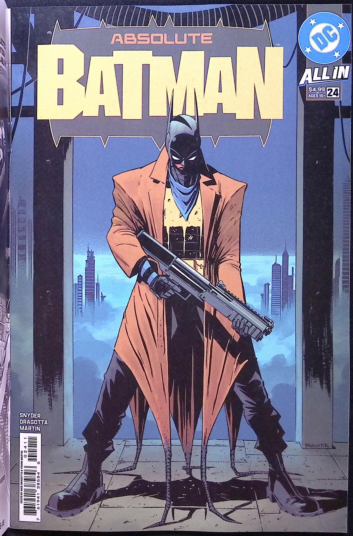 Absolute Batman # 24 Cover B Clay Mann Variant First Printing 2026 BN