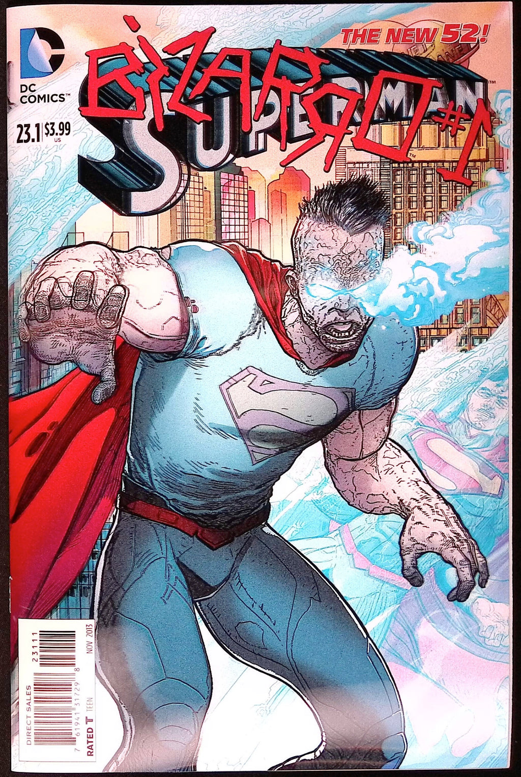 Superman #23.1: Bizarro #1 3D Lenticular Cover 2013 NM