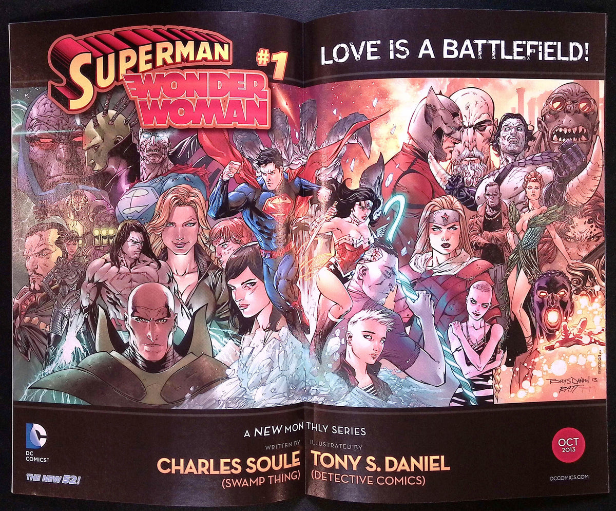 Superman #23.3: H'el # 1 2013 3D Lenticular Cover 2013 NM