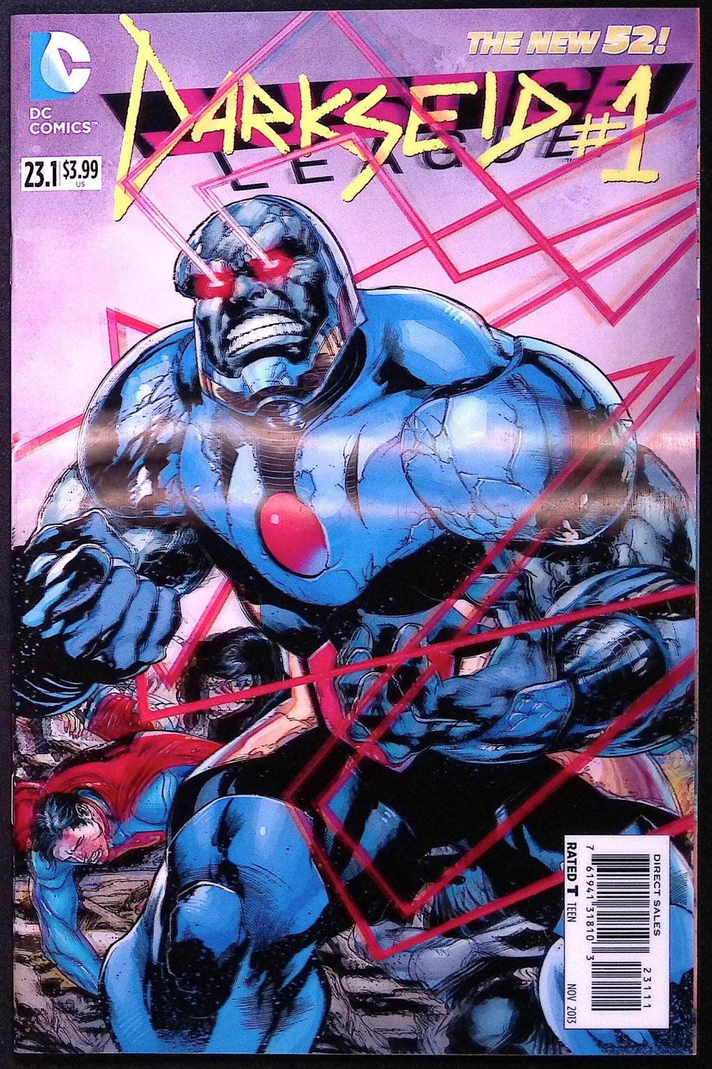 Justice League #23.1: Darkseid #1 3D Lenticular Cover 2013 NM-