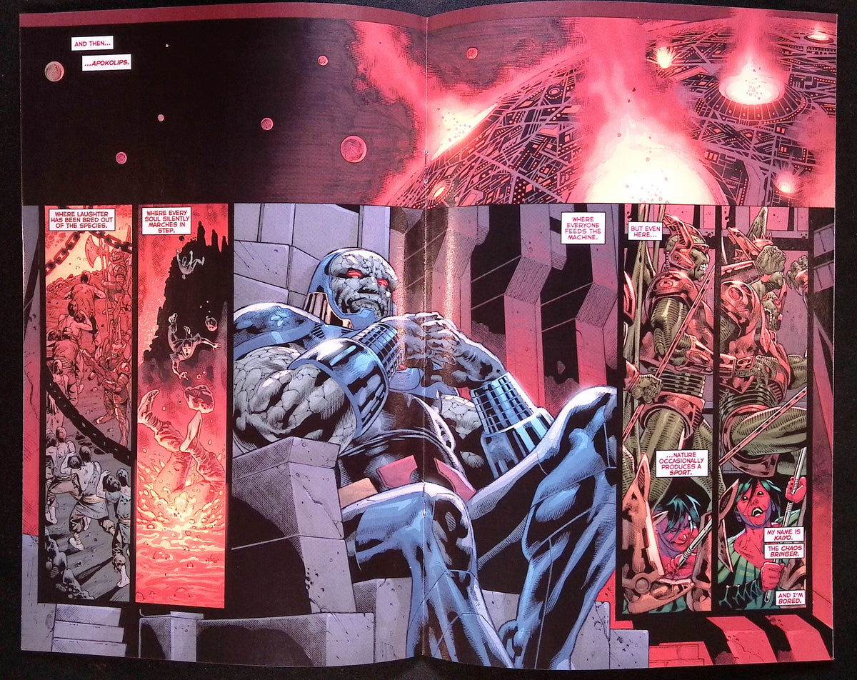 Justice League #23.1: Darkseid #1 3D Lenticular Cover 2013 NM-